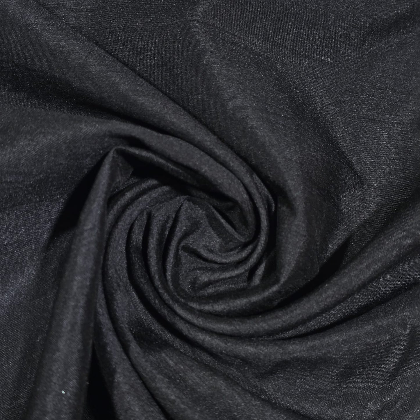 Black Designer Tribal Embroidered Silk Fabric – Premium Ethnic Patchwork Pattern Dress Material by Meter