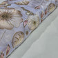 Silver Luxury Floral Bead Embroidered Organza Fabric Sheer Dress Wedding Saree Craft Material 44" By the Meter