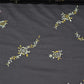 Brown Luxury Embroidered Cotton Lawn Fabric Floral Dress Craft Material 58” Wide By The Metre