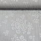 Grey Floral 100% Cotton Crush Fabric Crinkle Craft Dress Costume Material 50 " By The Meter