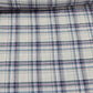 Pink Blue Tartan Check 100% Cotton Crush Fabric Crinkle Craft Dress Costume Material 50 " By The Meter