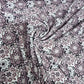 Dusty Mauve Bohemian Floral Mandala Viscose Challis Fabric 58" By The Meter Soft Lightweight Material