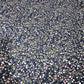 Navy Ditsy Floral Print Viscose Challis Fabric 58" By The Meter Soft Lightweight Material