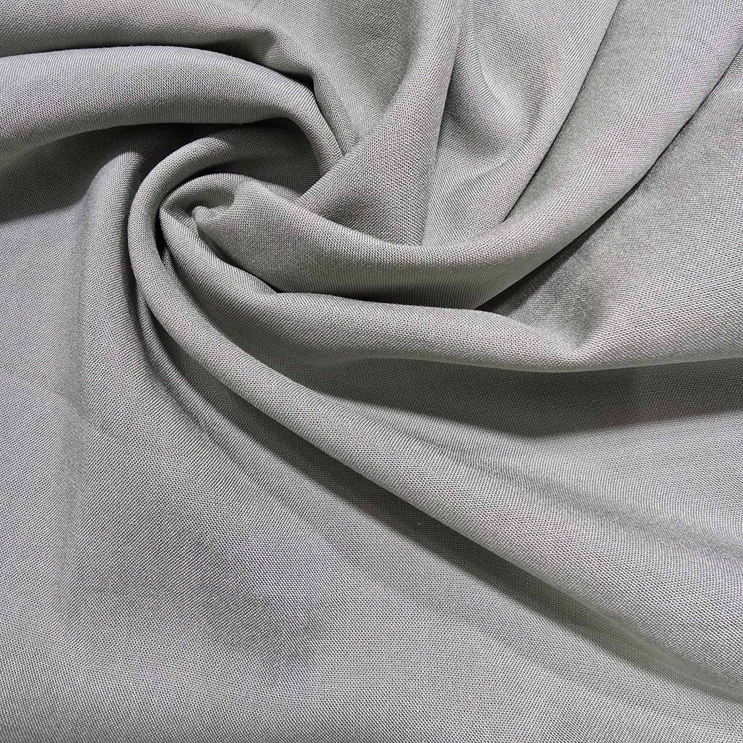 Sage Green Rose Garden Floral Mix & Match Viscose Challis Print & Plain Fabric 58" By The Meter – Soft Lightweight Fabric