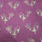 Golden Bird 100% Cotton Textured Fabric Crafts Dress Costume Material 44"  Meter