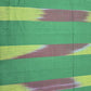 Green Ikat Stripe Cotton Lawn Fabric 44" Wide | Lightweight Dressmaking, Craft & Summer Clothing Material by the Metre