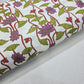 Tropical Passion Flower Cotton Flex Fabric 44" Wide | Floral Vine Dressmaking, Craft & Quilting Material by the Metre