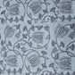 Blue Floral Vine Cotton Fabric 54" Wide | Vintage Botanical Dressmaking, Craft & Quilting Material by the Metre