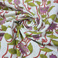Tropical Passion Flower Cotton Flex Fabric 44" Wide | Floral Vine Dressmaking, Craft & Quilting Material by the Metre