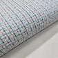 Checked Embroidered Cotton Fabric 44" Wide | Floral Broderie Dressmaking, Craft &