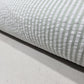 Sage 100% Cotton Seersucker Fabric Crush Stripe Costume Craft Dress Material 44" By The Meter