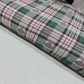 Madras Check Cotton Linen Fabric 44" | Lightweight Plaid Dressmaking Craft Material By The Metre
