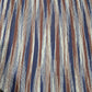 Brown Navy Yarn Dyed Striped Khadi Cotton Fabric 44" Woven Dress Craft Material By The Meter