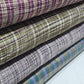 Premium Yarn Dyed Woven Cotton Fabric 44" Check Stripe Dress Craft Material By Meter
