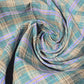 Premium Yarn Dyed Woven Cotton Fabric 44" Check Stripe Dress Craft Material By Meter