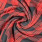 Red Black Buffalo Check Brushed Cotton Flannel Fabric 58" Dress Craft Costume Material By The Metre