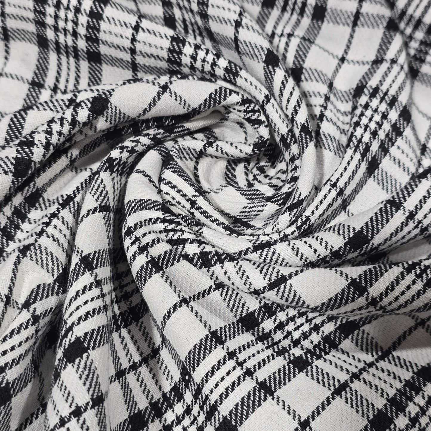 Soft Brushed Cotton Flannel Fabric 58" Dress Craft Costume Material By The Metre