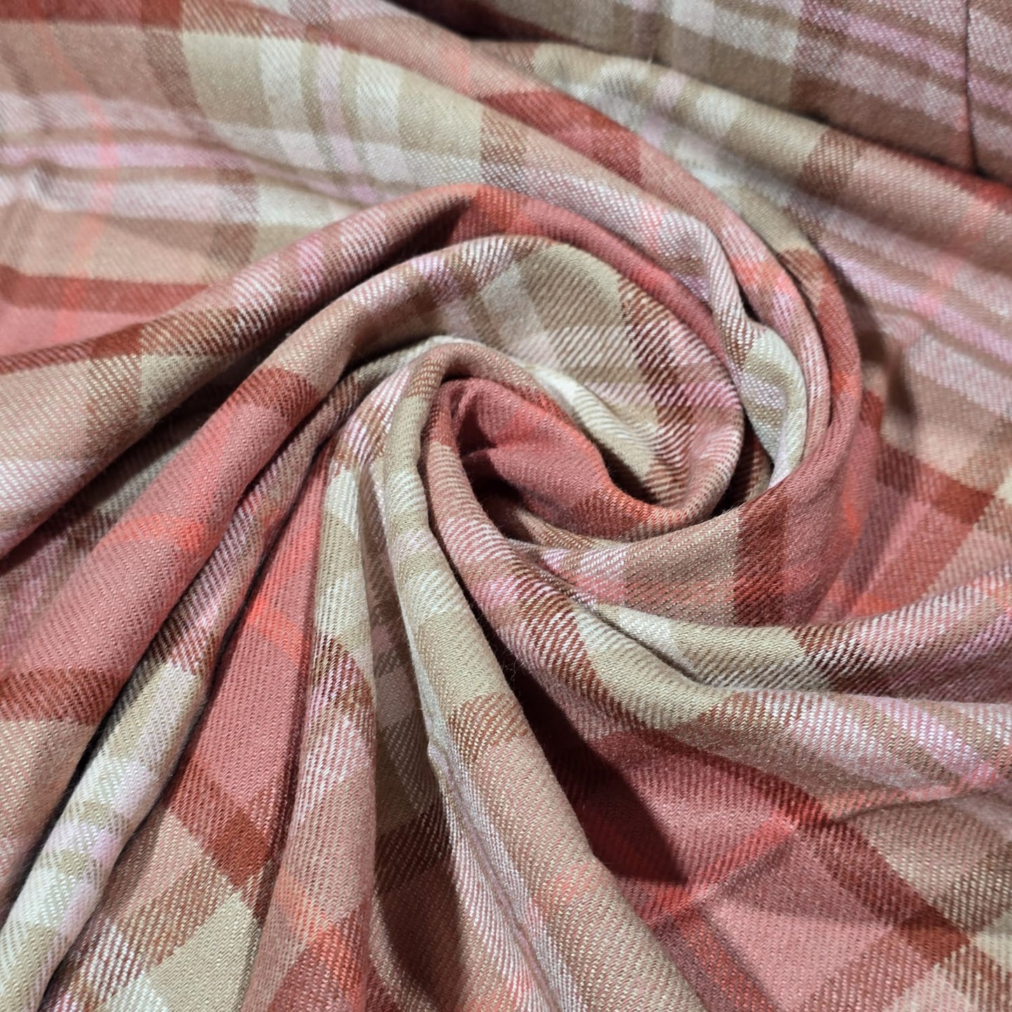 Soft Brushed Cotton Flannel Fabric 58" Dress Craft Costume Material By The Metre