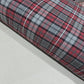 Red Grey Black Tartan Check Cotton Flannel Fabric Soft Brushed Plaid 58" By The Meter