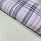 Lilac Grey Yellow Tartan Cotton Flannel Fabric Soft Brushed Check 58" By The Meter