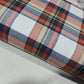 Sky Blue Pink Tartan Check Cotton Flannel Fabric Soft Brushed Plaid 58" By The Meter