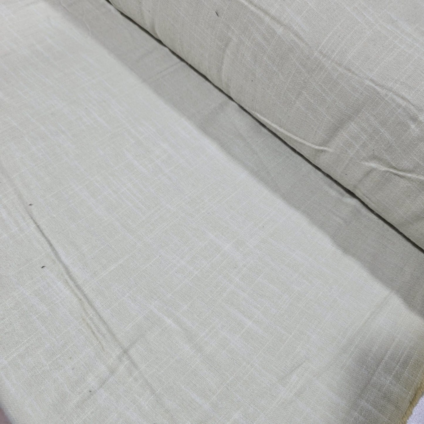 Light Sage Brushed 100% Cotton Flannel Fabric Plain Soft Craft Dress Material 58" By The Meter