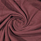 Burgundy Brushed 100% Cotton Flannel Fabric Plain Soft Craft Dress Material 58" By The Meter