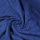 Navy Brushed 100% Cotton Flannel Fabric Plain Soft Craft Dress Material 58" By The Meter