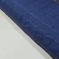 Royal Blue Brushed 100% Cotton Flannel Fabric Textured Geometric 58" By The Meter