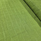 Olive Green Brushed 100% Cotton Flannel Fabric Textured Squares 58" By The Meter