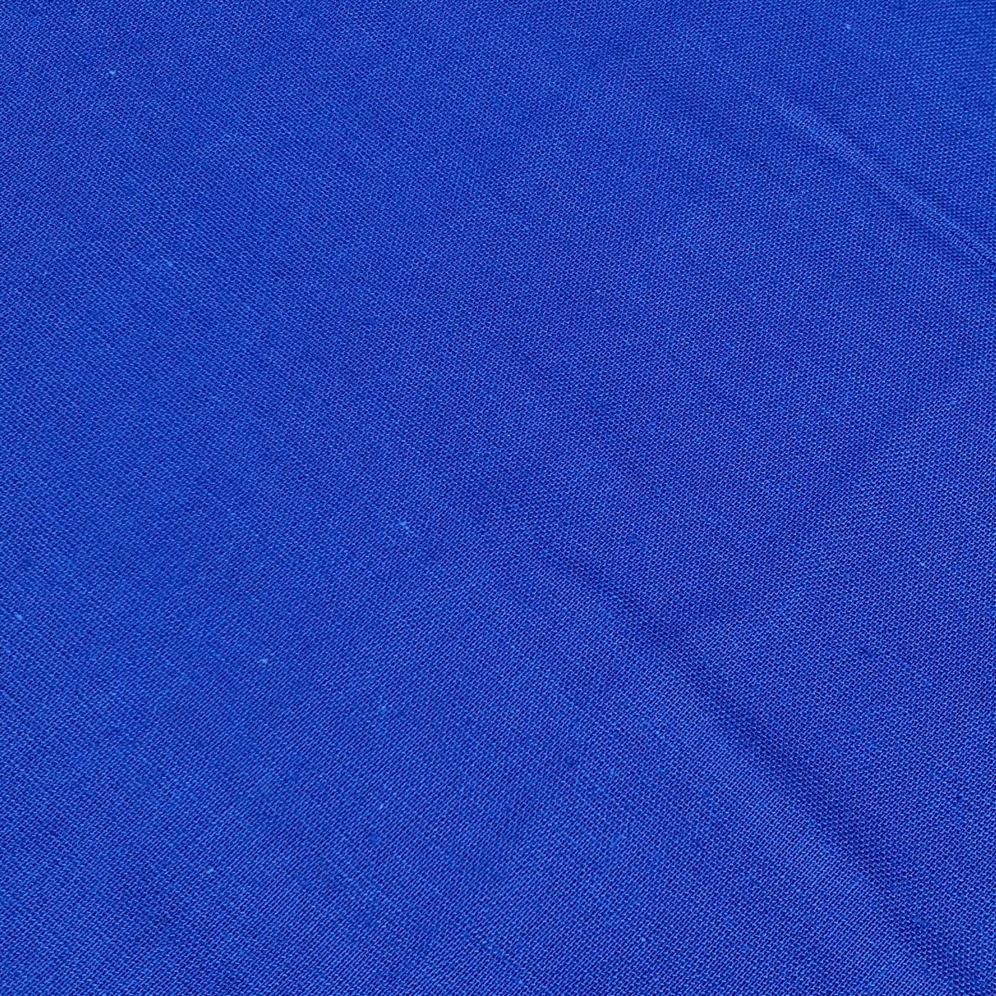 Royal Blue Plain Cotton Linen Fabric 58" Dress Craft Upholstery Material By The Meter