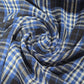Royal Sapphire Tartan Brushed Cotton Fabric 42" Wide Check Plaid Dress Craft By The Meter