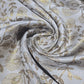 Gold Banarasi Reversible Brocade Fabric with Gold Zari Floral Premium Indian Jacquard Material By Metre 44"