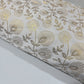Gold Banarasi Reversible Brocade Fabric with Gold Zari Floral Premium Indian Jacquard Material By Metre 44"