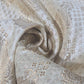 Ornamentaler Paisley Gold Metallic Druck Indischer Banarasi Brokat Stoff Meterware