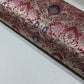Wine Indian Banarasi Brocade Fabric Gold Jacquard Pink Blue Dress Material 44" By Meter