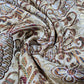 Cream Multicolour Indian Banarasi Brocade Fabric Gold Jacquard Dress Craft Material 44" By Meter