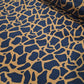 Orange Black Leopard Anti Static Lining Fabric 58" Wide | Smooth Dress, Jacket & Skirt Lining Material by the Meter