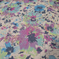 Abstract Floral Scuba Crepe Fabric 58" Stretch Dressmaking Material By The Meter