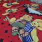 Roter Scuba Paddington Bär Teddy Kinderbuchdruck Stretch Kleid Bastelstoff 58"