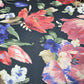 Large Floral Scuba Fabric 58" Stretch Dressmaking Fabric Rose Print Material By The Meter