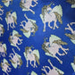 Royal Blue Enchanted Unicorn ITY Stretch Fabric | 58" Wide Soft Jersey Dressmaking Fabric – Sold by the Metre