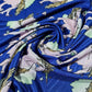 Royal Blue Enchanted Unicorn ITY Stretch Fabric | 58" Wide Soft Jersey Dressmaking Fabric – Sold by the Metre