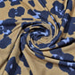 Mustard Leopard Print ITY Stretch Fabric 58" Jersey Dress Fabric By The Metre