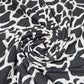 White Giraffe Print ITY Stretch Fabric 58" Jersey Fabric By The Metre