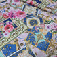 Luxury Floral Chain ITY Knit Jersey Fabric 58" Stretch Dress Fabric By The Metre