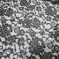 Black Floral Lace Print ITY Jersey Fabric 58" Stretch Dress Fabric By The Metre