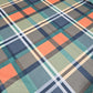 Modern Tartan Check ITY Jersey Fabric 58" | Stretch Dress Fabric