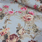 Vintage Floral Jersey Fabric – 58" Wide Stretch Dressmaking Fabric Sold By The Metre