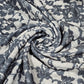 Premium Viscose Jersey Fabric – Black & Ivory Lace Print | 58" Wide | Sold by the Metre
